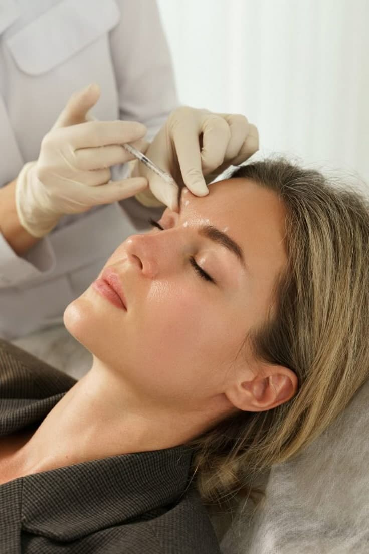 Upper face injectables