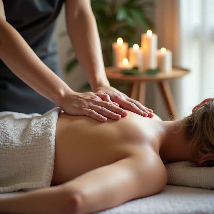 Relaxation massage at VIP